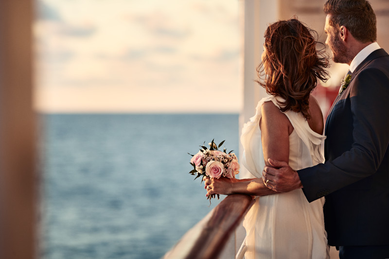 Wedding on Coral Princess