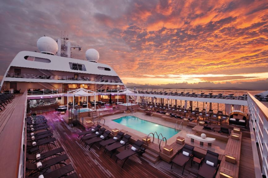 Seabourn Sojourn Deck Pool